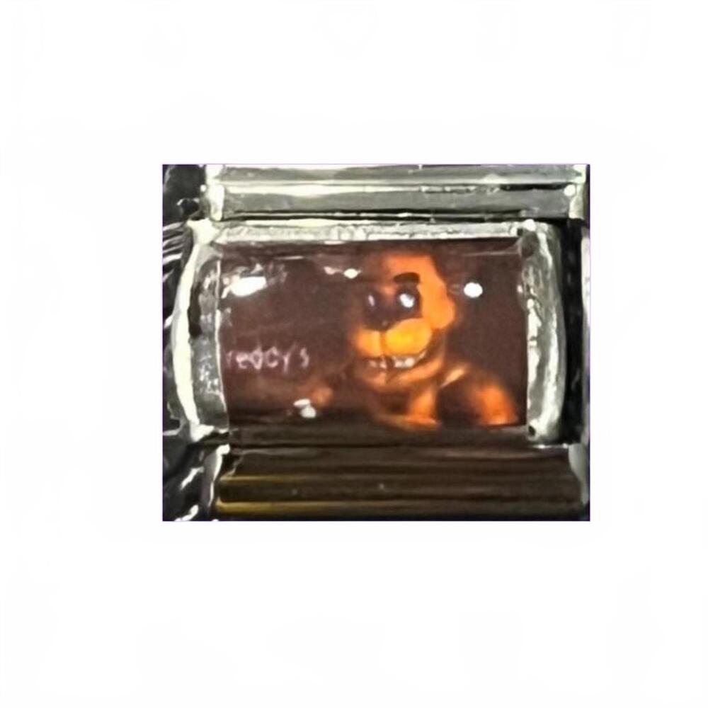 Five nights at Freddy 1 iconic logo charm
